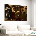 Πίνακας ζωγραφικής Το αγκάθινο στεφάνι Caravaggio Καμβάς τελαρωμένος Όψη 3