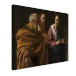 Canvas print The Calling of the Apostles Peter and Andrew Caravaggio Framed canvas View 4