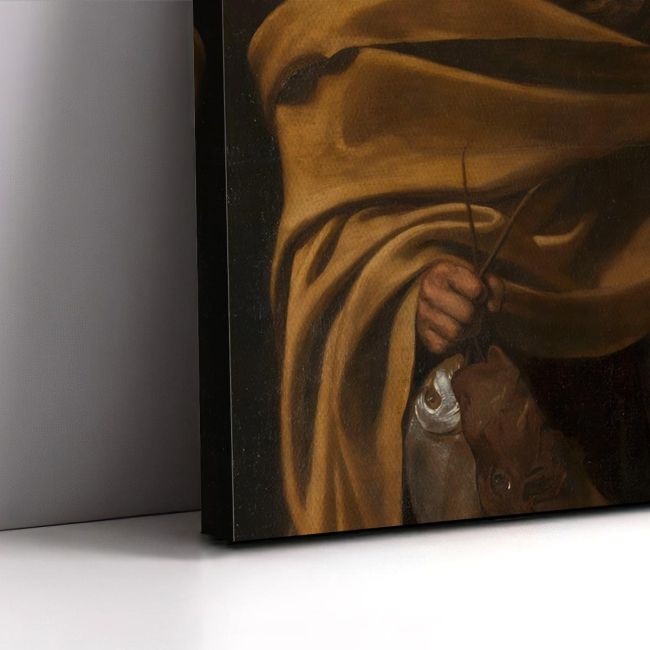 Canvas print The Calling of the Apostles Peter and Andrew Caravaggio Framed canvas View 5