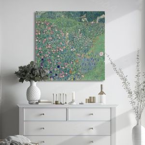 Πίνακας ζωγραφικής Italian garden Klimt G. Καμβάς τελαρωμένος Όψη 1 2