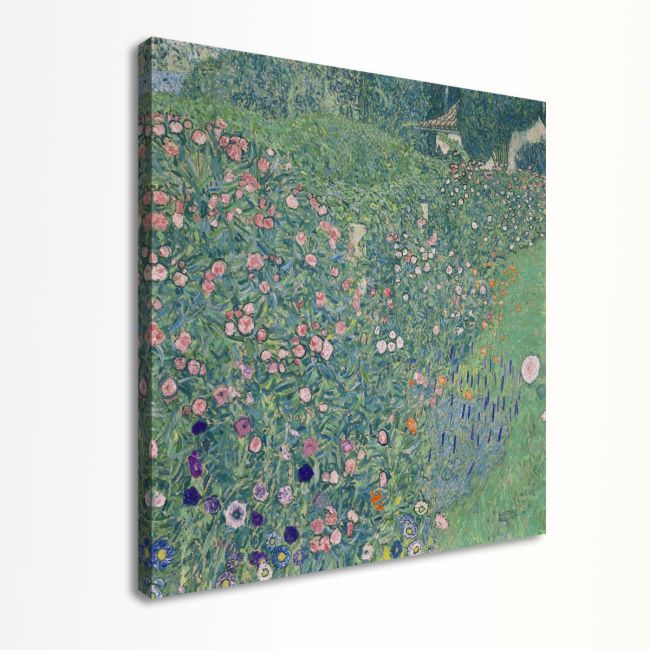 Canvas print Italian garden Klimt G Framed canvas View 5