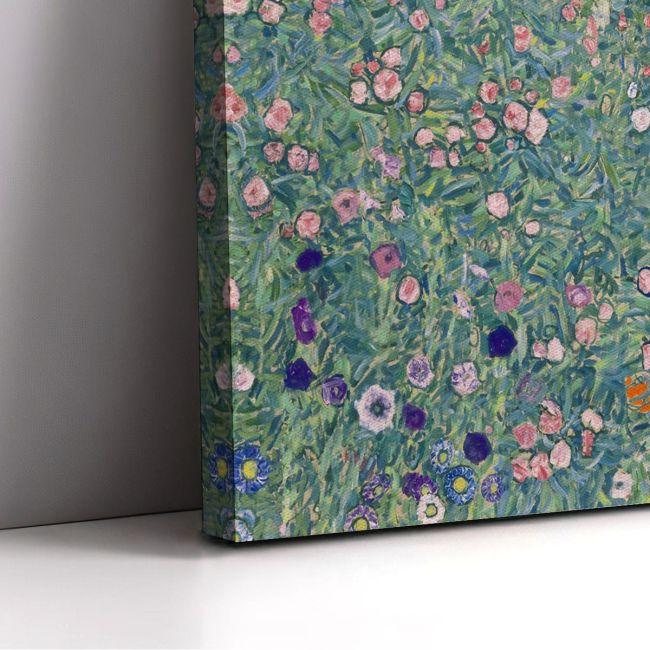 Canvas print Italian garden Klimt G Framed canvas View 6
