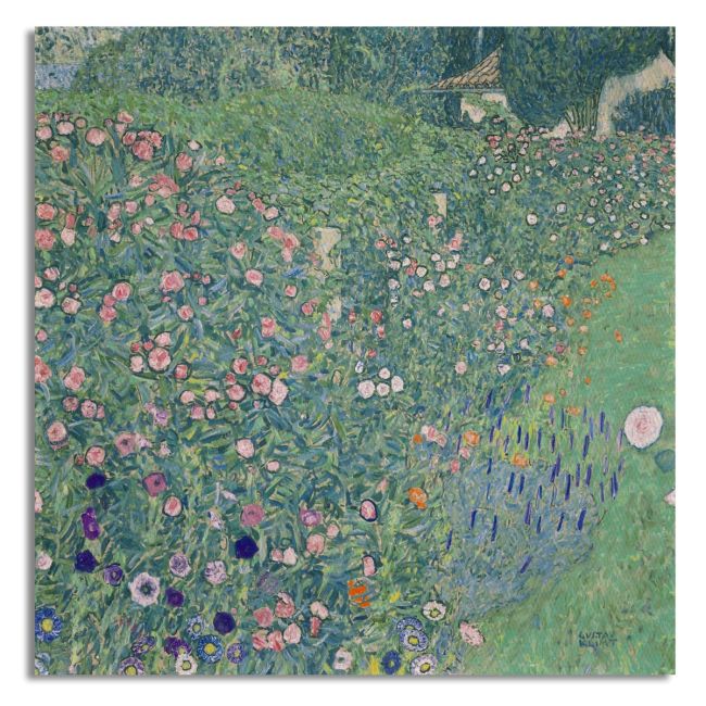 Πίνακας ζωγραφικής Italian garden Klimt G. Καμβάς τελαρωμένος Όψη 7