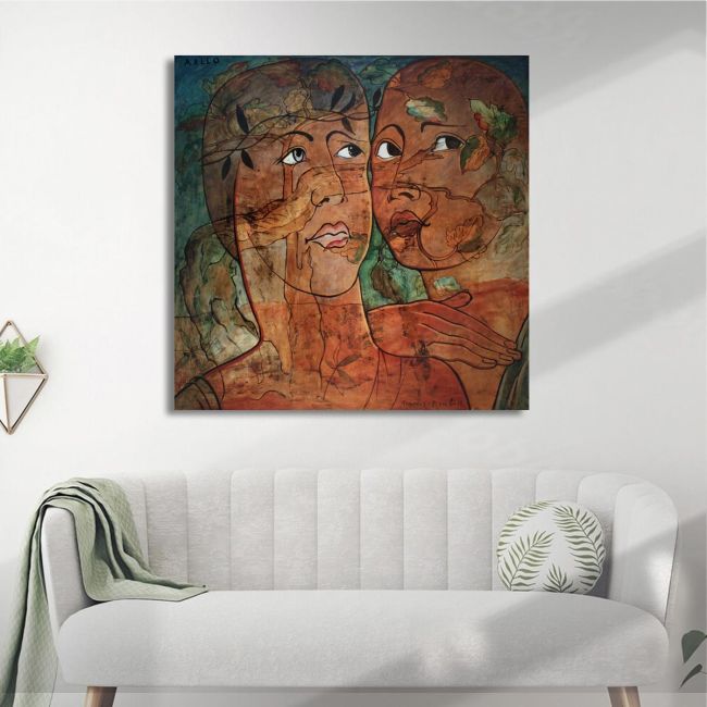 Canvas print Young american girl dance, Picabia F