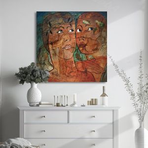 Canvas print Young american girl dance, Picabia F 2