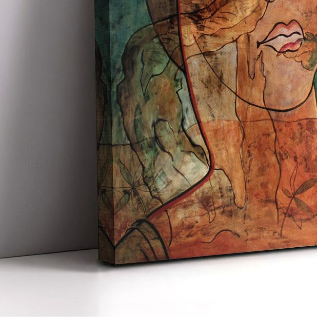 Canvas print Young american girl dance, Picabia F