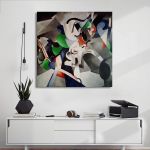 Canvas print Young american girl dance Picabia F Framed canvas View 1
