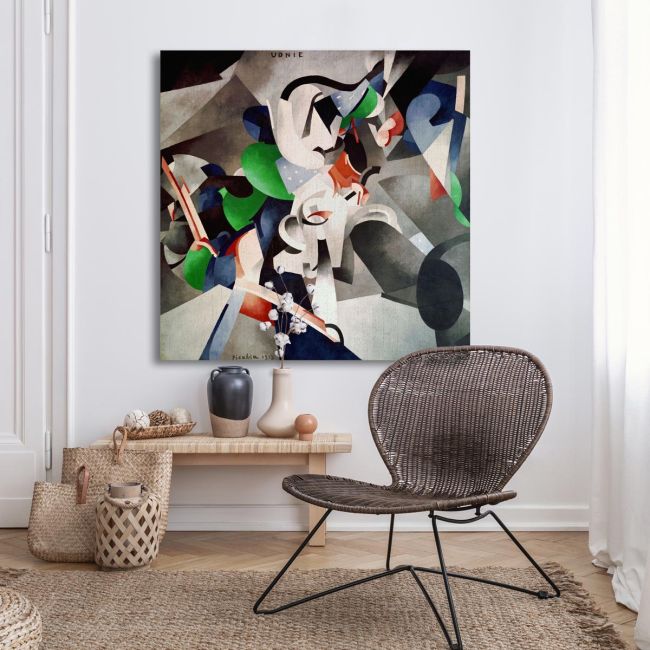 Canvas print Young american girl dance Picabia F Framed canvas View 3