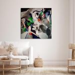 Canvas print Young american girl dance Picabia F Framed canvas View 4