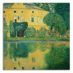 Canvas print Castle Kammer at Attersee Klimt G Framed canvas View 7