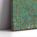 Canvas Flowering poppies vertical Klimt G. Framed canvas View 5