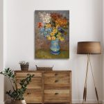 Canvas print Vase with daisies and anemones Vincent van Gogh Framed canvas View 2
