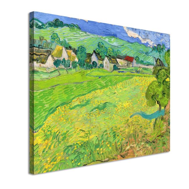 Canvas print Les Vessenots en Auvers Vincent van Gogh Framed canvas View 4