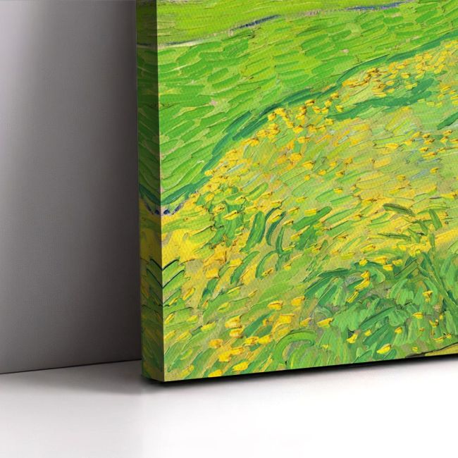 Πίνακας ζωγραφικής Les Vessenots en Auvers Vincent Van Gogh Καμβάς τελαρωμένος Όψη 5