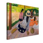 Πίνακας ζωγραφικής The siesta Gauguin P. Καμβάς τελαρωμένος Όψη 4
