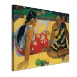 Canvas print Parau api Gauguin P. Framed canvas View 4