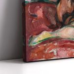 Πίνακας ζωγραφικής Weeping nude Munch Καμβάς τελαρωμένος Όψη 5