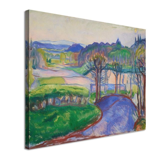 Canvas print Spring landscape Munch Framed canvas View 4