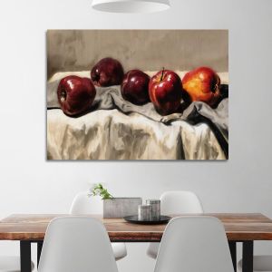 Canvas print Still life apples Framed canvas View 1