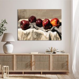 Canvas print Still life apples Framed canvas View 1 2