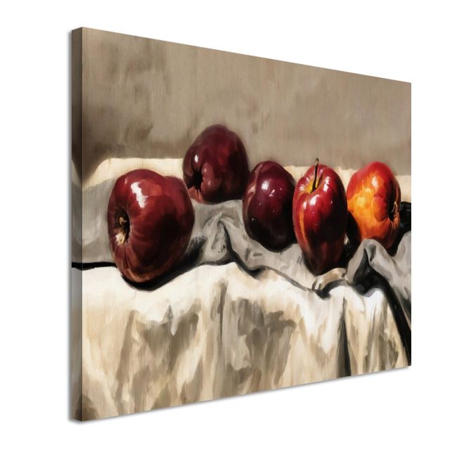Canvas print Still life apples Framed canvas View 4