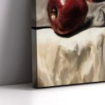 Πίνακας ζωγραφικής Νεκρή φύση μήλα Καμβάς τελαρωμένος Όψη 5