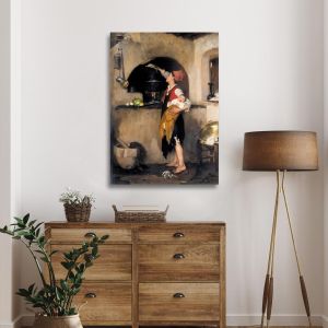 Canvas print  In the kitchen Litras Framed canvas View 1 2