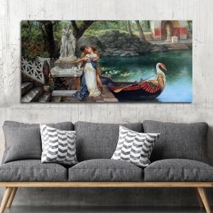 Canvas print Following the example of the gods, Henryk Siemiradzki panoramic