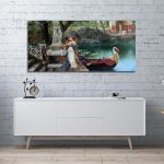 Πίνακας σε καμβά Following the example of the gods, Henryk Siemiradzki, πανοραμικός