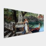 Canvas print Following the example of the gods, Henryk Siemiradzki panoramic