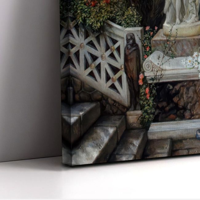 Canvas print Following the example of the gods, Henryk Siemiradzki panoramic