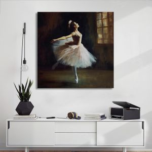 Canvas print Ballerina Dega style Framed canvas View 1
