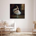 Canvas print Ballerina Dega style Framed canvas View 4