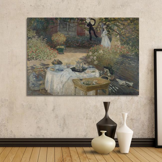 Canvas print The lunch, Monet
