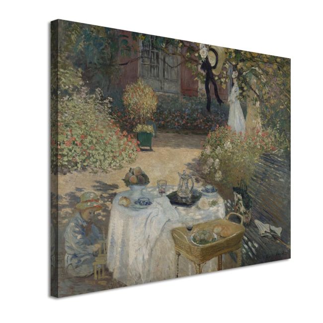 The lunch, Monet - Πίνακας σε Καμβά