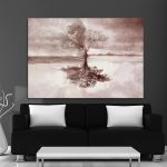 Canvas print Loneliness in close proximity