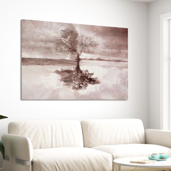 Canvas print Loneliness in close proximity