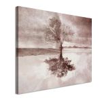 Canvas print Loneliness in close proximity