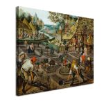 Canvas print The spring, Breugel P.