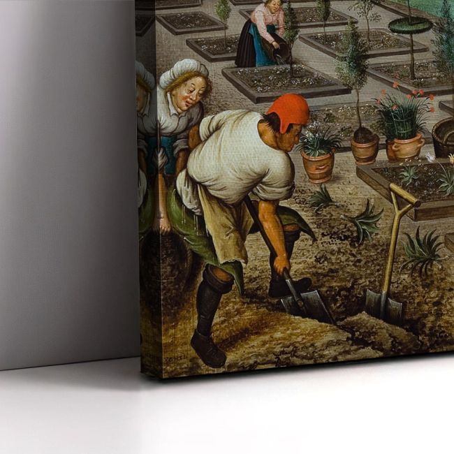 Canvas print The spring, Breugel P.