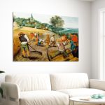 Canvas print The summer, Breugel P.