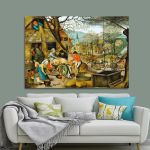 Canvas print The autumn, Breugel P.