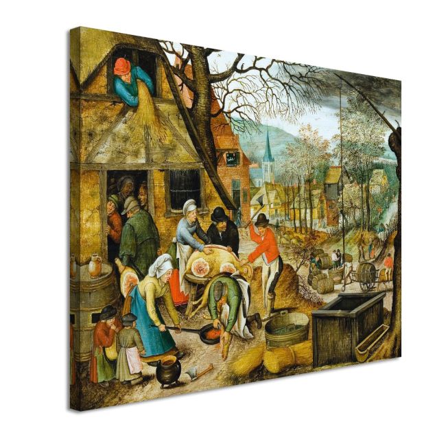 Canvas print The autumn, Breugel P.
