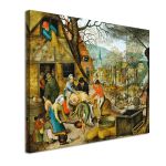 Canvas print The autumn, Breugel P.