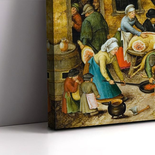 Canvas print The autumn, Breugel P.