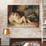 Canvas print Danai, Tiziano