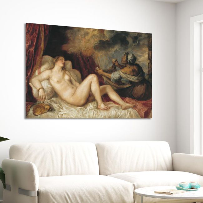 Canvas print Danai, Tiziano