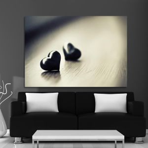Black hearts – Πίνακας σε Καμβά