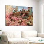 Canvas print The roses, Lawrence Alma-Tadema