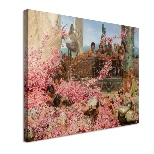 Canvas print The roses, Lawrence Alma-Tadema